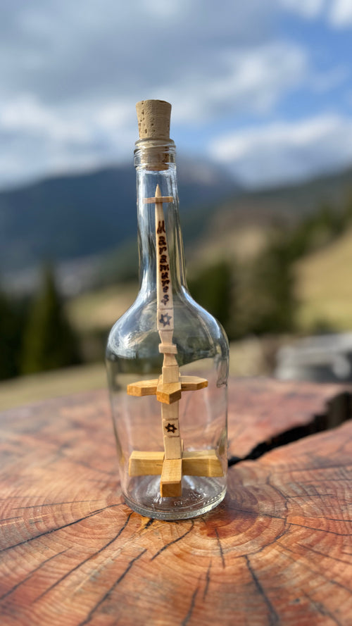 Coloana Cerului: Troiță cu Două Brațe